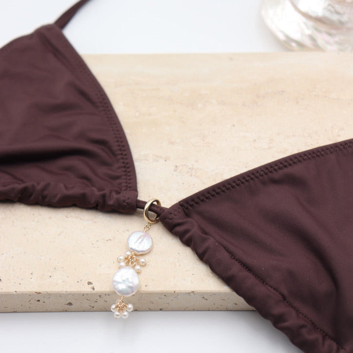 Coastal Pearl Bikini Charm