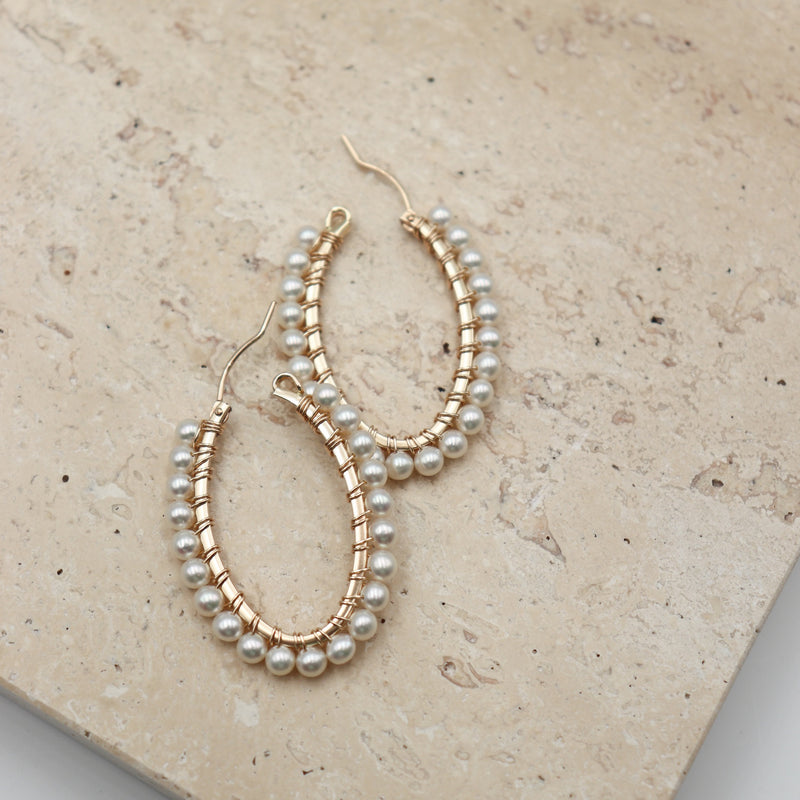 Oval Audrey’s Pearls