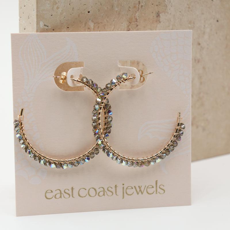Sparkling Sage Dangles