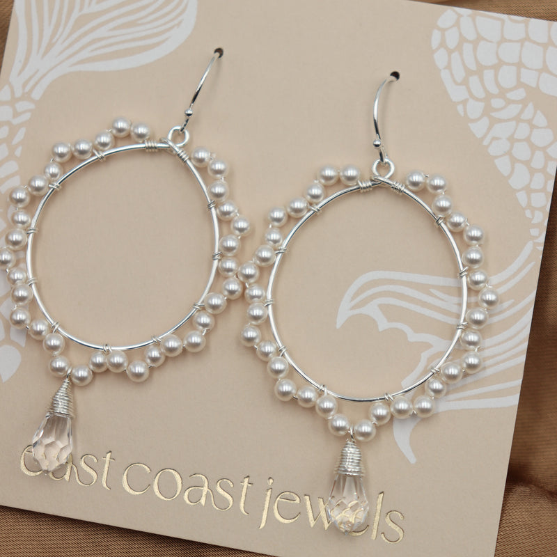 Estrella Dangles in Silver